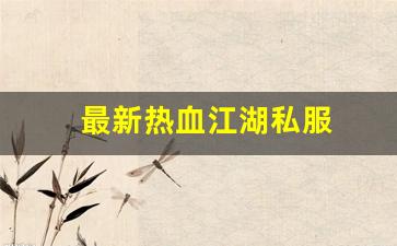 最新热血江湖私服 (2)