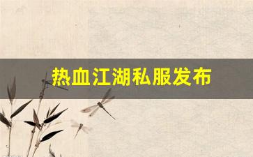 热血江湖私服发布 (12)