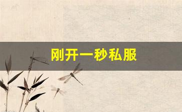 最新热血江湖sf：刚开一秒私服(最新刚开