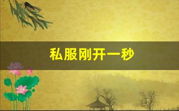 私服刚开一秒(新开一秒传奇sf) (9)