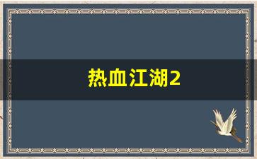 热血江湖 私服：热血江湖2(热血江湖礼包